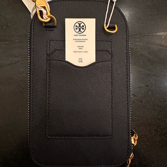 NWT Tory Burch Emerson Leather Phone Crossbody Bag - Picture 5 of 6